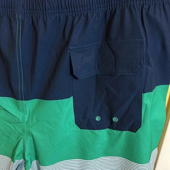 Vineyard Vines Striped Swim Trunks Suit Size 2XL - Picture 6 of 6